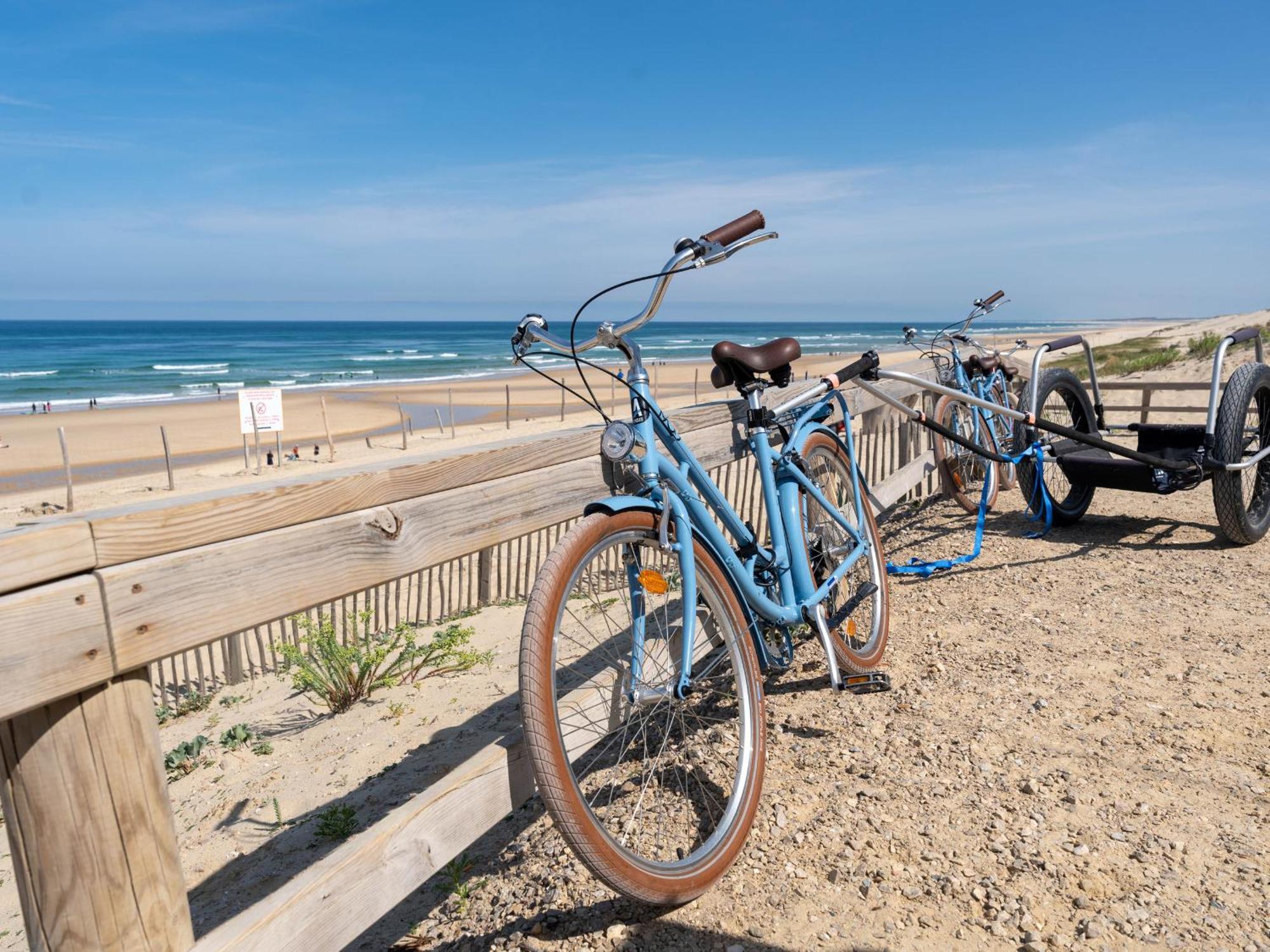Appartement A Deux Pas De La Mer, Biscarrosse Plage - 4 Pers. - Terrasse Et Parking Inclus - Fr-1-319-447 Buitenkant foto
